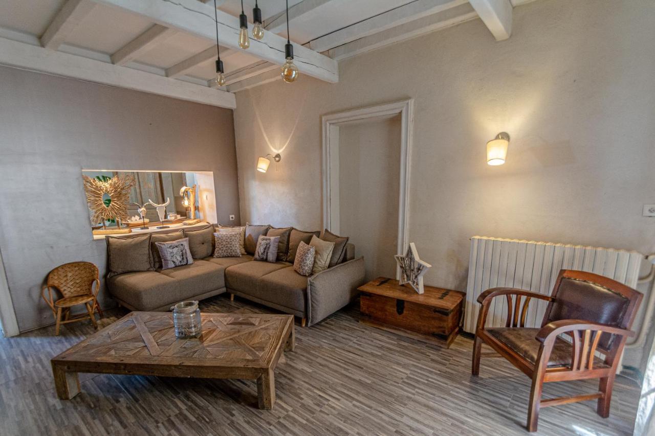 Le Baratier - Demeure De Charme Sauna & Piscine Calvisson Luaran gambar