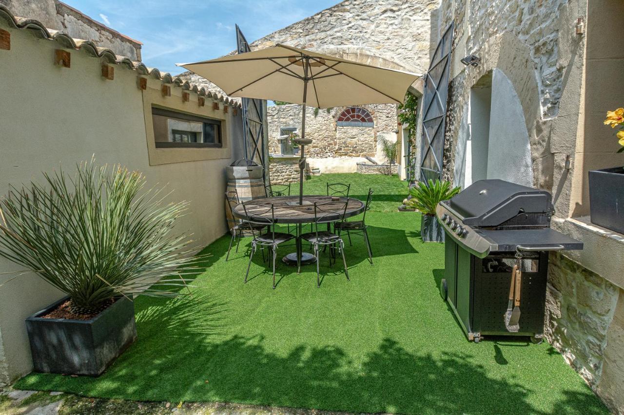 Le Baratier - Demeure De Charme Sauna & Piscine Calvisson Luaran gambar